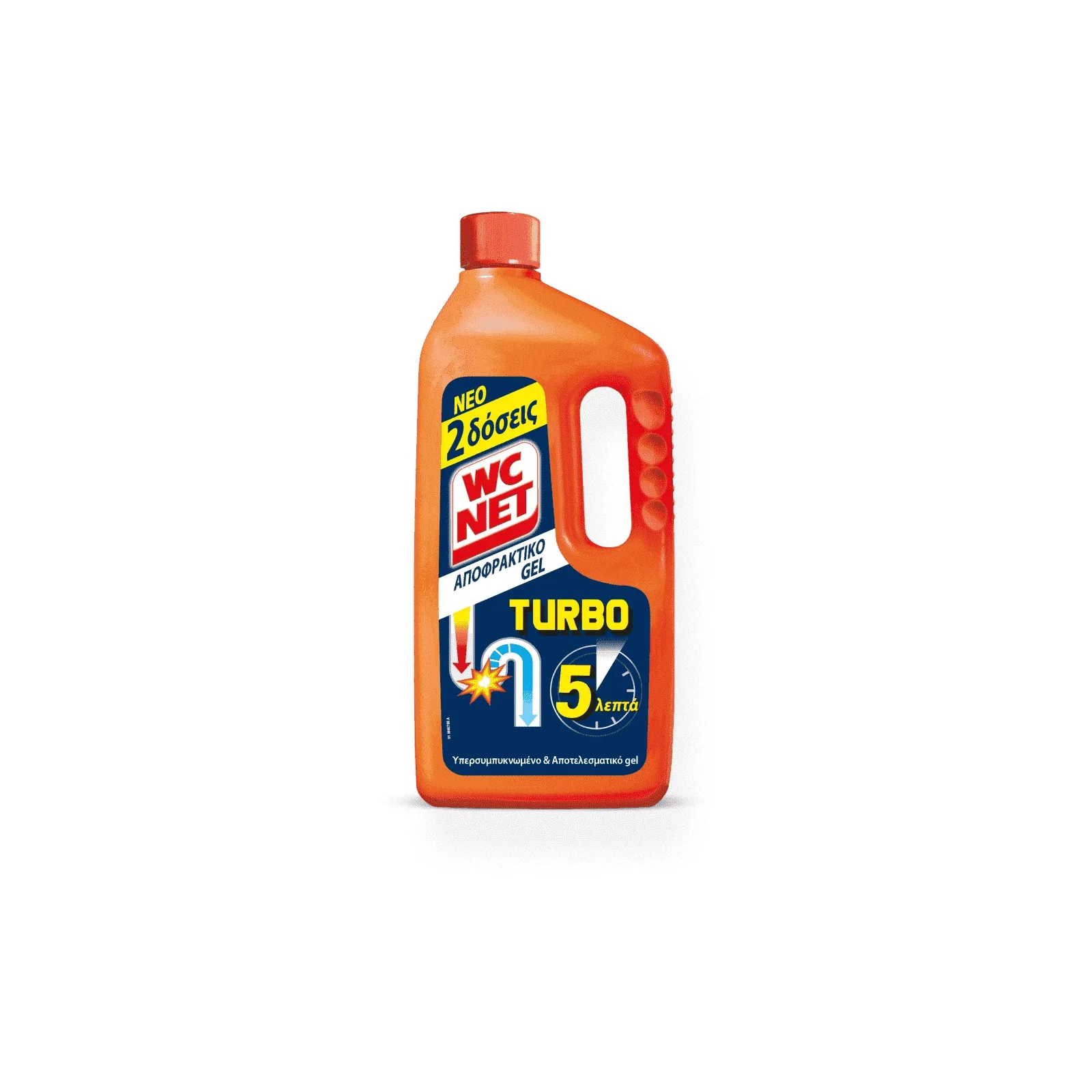 WC NET Αποφρακτικό Gel Turbo 1lt