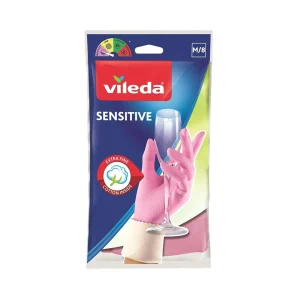 VILEDA Γάντια Οικιακής Χρήσης Sensitive Medium Vileda (1 τεμ)