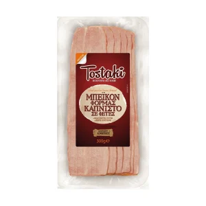 TOSTAKI Καπνιστό Μπέικον Χωρίς γλουτένη 300g