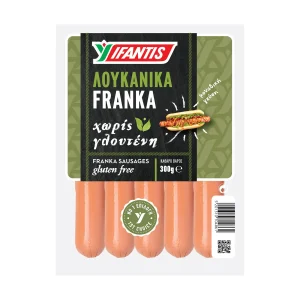 IFANTIS Franka Λουκάνικα Χωρίς γλουτένη 300g