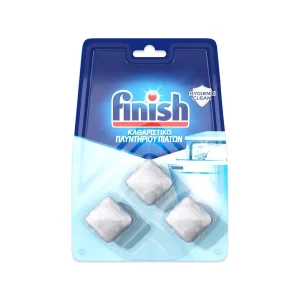 FINISH καθαριστικό πλυντηρίου πιάτων hygiene clean 3τεμ