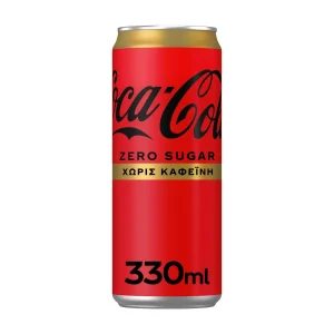 COCA COLA Zero xωρίς Kαφεΐνη Χωρίς ζάχαρη 330ml