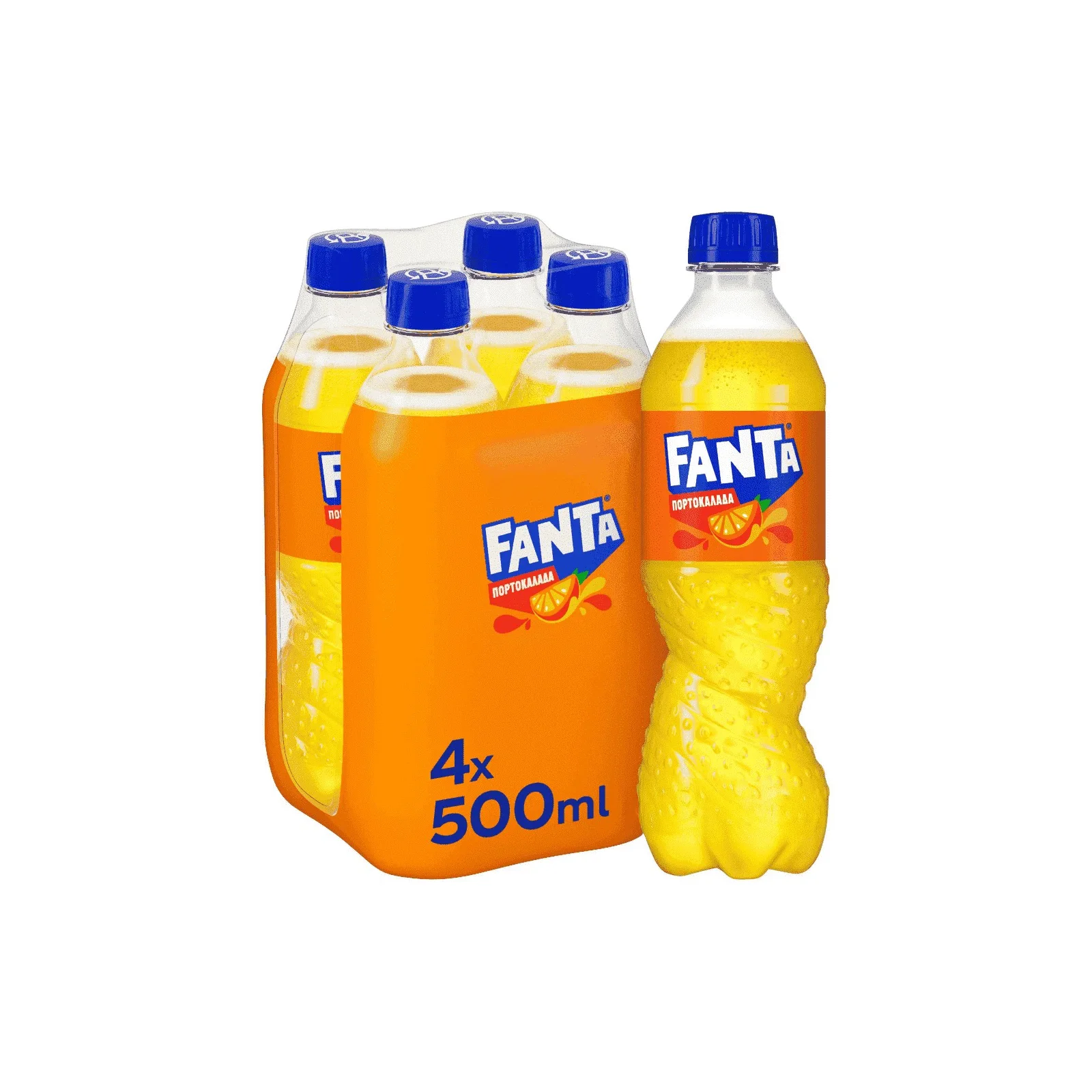 FANTA Πορτοκαλάδα 4x500ml