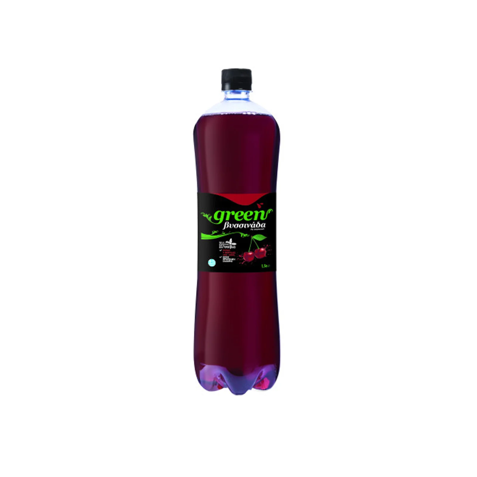 GREEN COLA Βυσσινάδα Pet 1,5lt