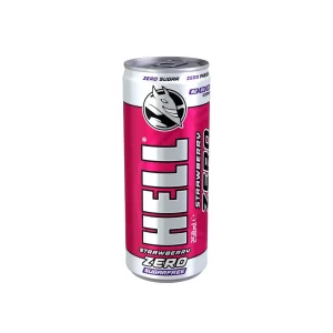 HELL ENERGY DRINK ZERO, STRAWBERRY 250ml