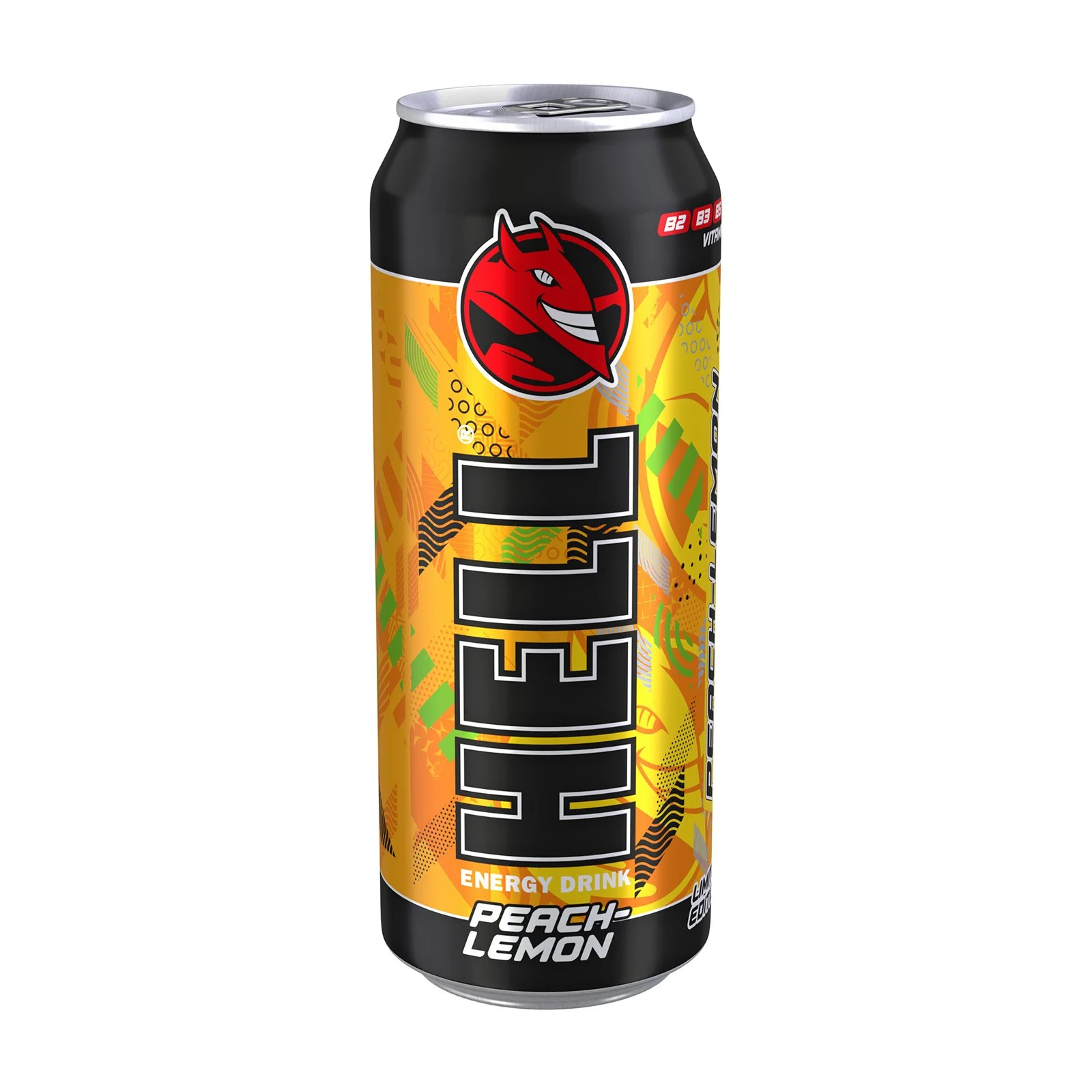 HELL Ενεργειακό Ποτό Peach Lemon 500ml