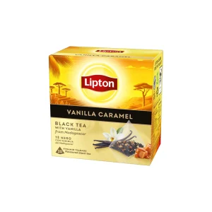 LIPTON Τσάι Μαύρο Βανίλια Καραμέλα 20x1.7gr