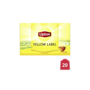 LIPTON Τσάι Μαύρο Λεμόνι 20x1.7g