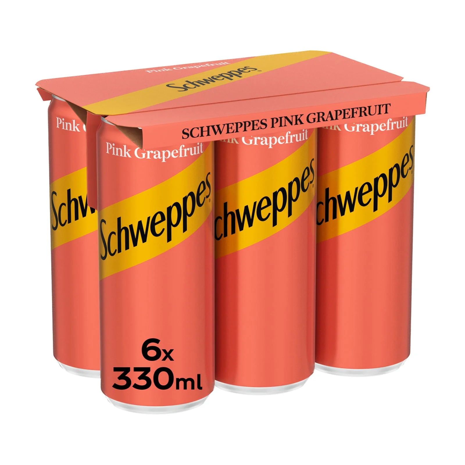 SCHWEPPES Mixer Pink Grapefruit 6x330ml