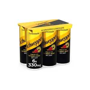 SCHWEPPES Λεμόνι Με Γεύση Περγαμόντο-Ιβίσκος Χωρίς Ζάχαρη 6x330ml