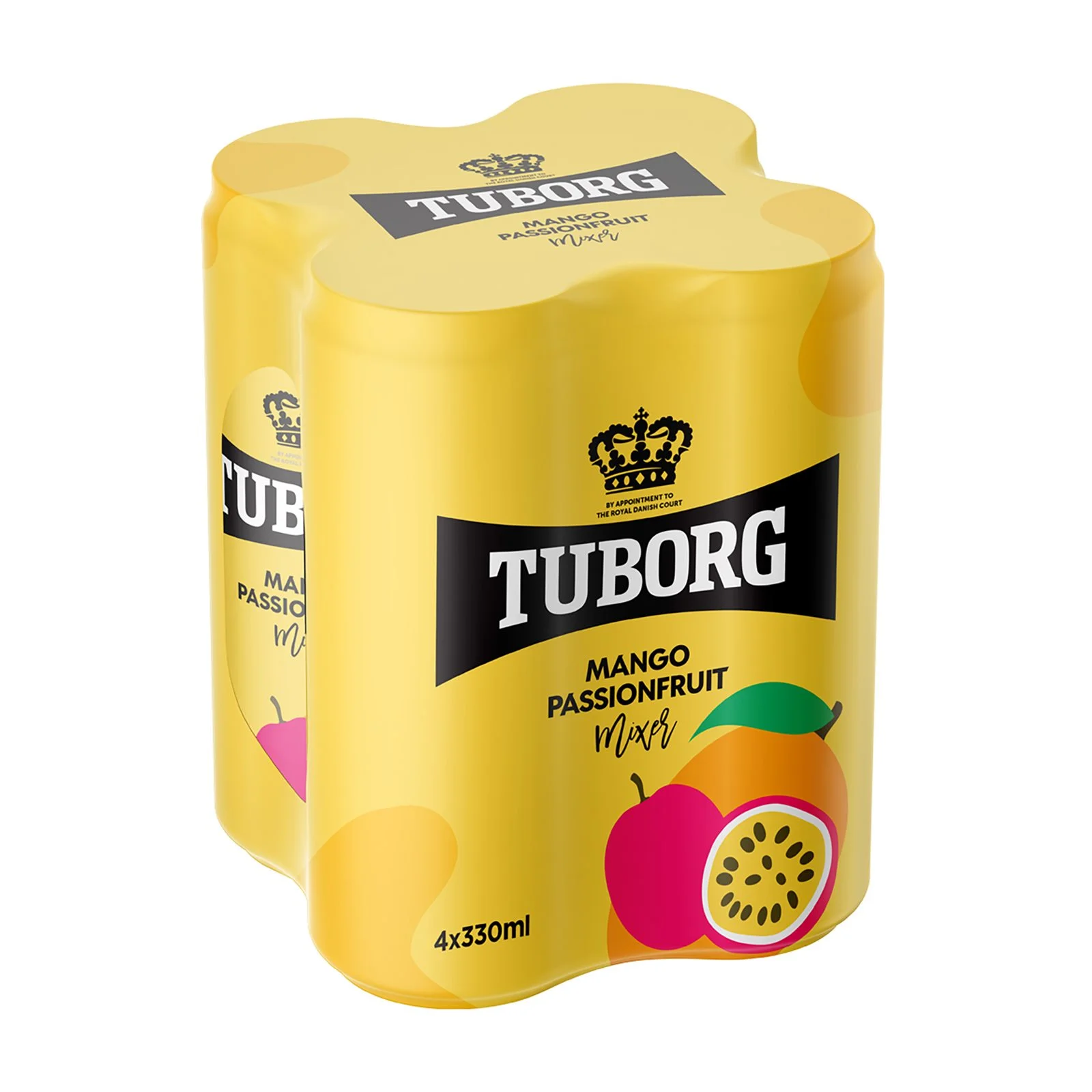 TUBORG Mixer Mango & Passionfruit 4x330ml