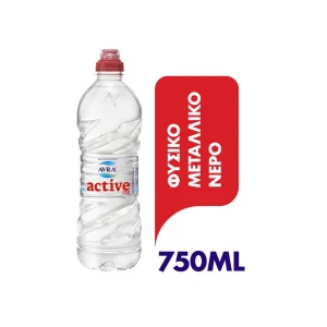 AVRA Φυσικό Μεταλλικό Νερό Active Cap 750ml