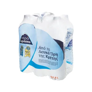 ΝΕΡΑ ΚΡΗΤΗΣ Επιτραπέζιο Νερό PET 6x1,5lt