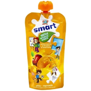 ΔΕΛΤΑ Smart 100_ Φυσικός Χυμός Μήλο-Πορτοκάλι 200ml