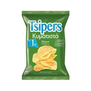 CHIPITA Tsipers Τσιπς Κυματιστά Ρίγανη 80γρ