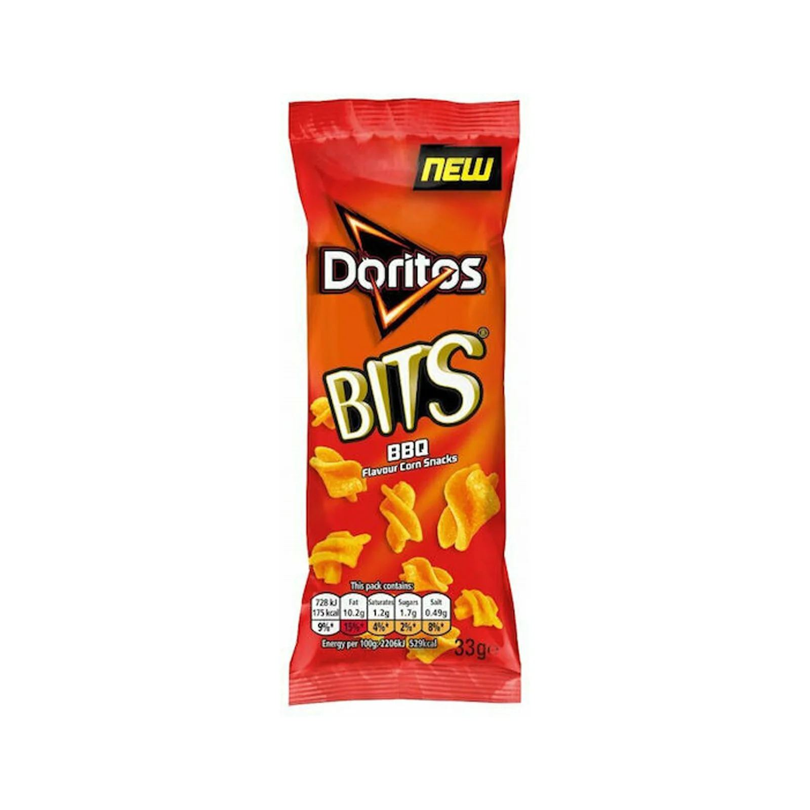 DORITOS Chips Bits Twisties με Γεύση BBQ 33gr