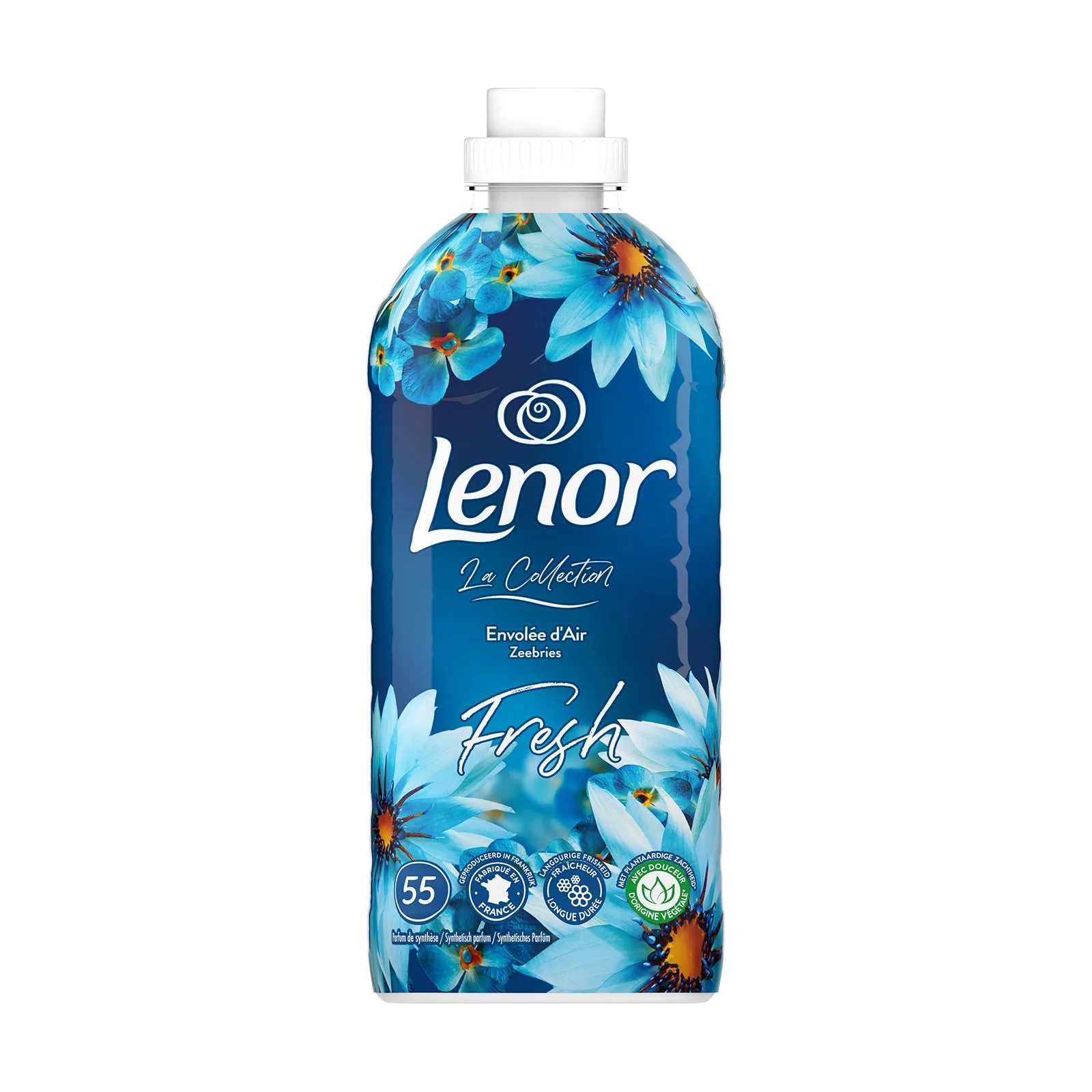 LENOR Συμπυκνωμένο Μαλακτικό Ρούχων Ocean Escape Fresh 55 πλύσεις - Image 2