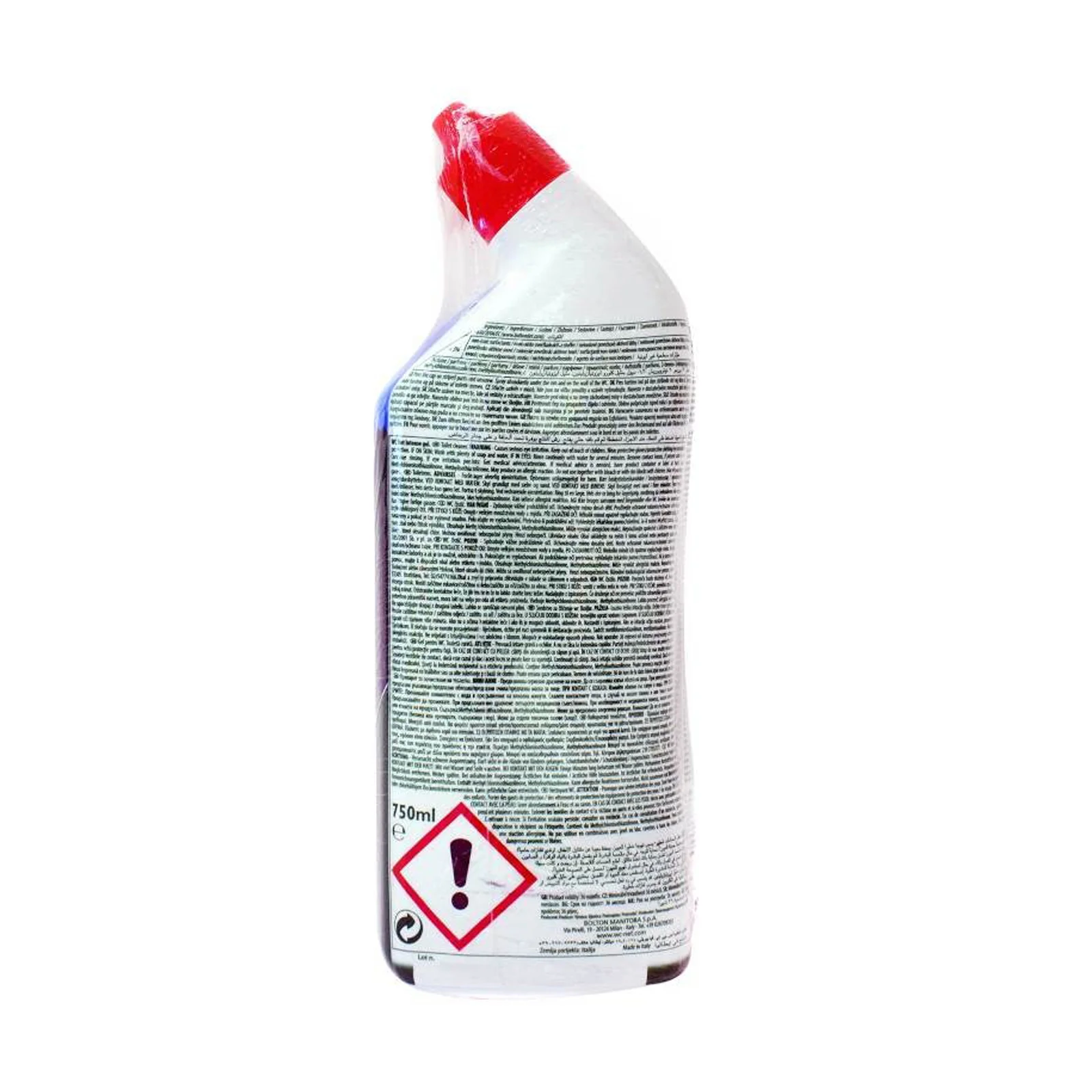 WC NET Υγρό Καθαριστικό Τουαλέτας Gel Mountain Fresh 750ml 1+1 Δώρο - Image 2