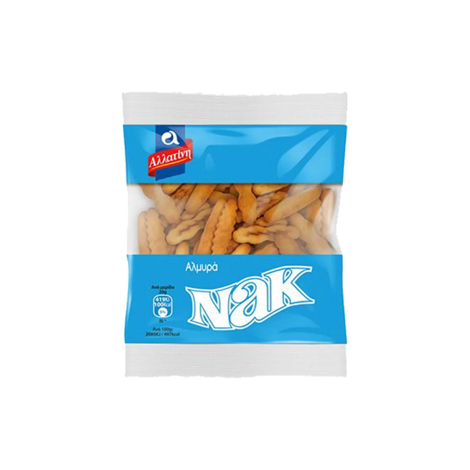 ΑΛΛΑΤΙΝΗ Crackers Νακ με Αλάτι 40gr - Image 2
