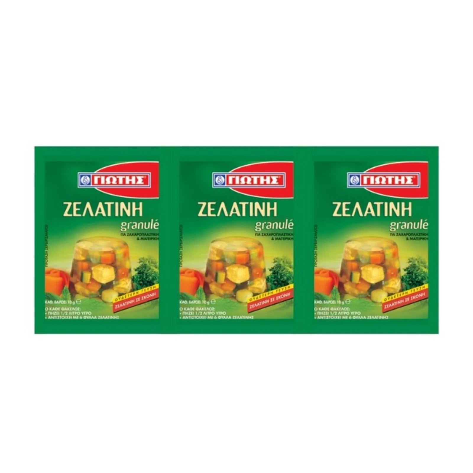 ΓΙΩΤΗΣ Ζελατίνη σε σκόνη 3x10g - Image 2