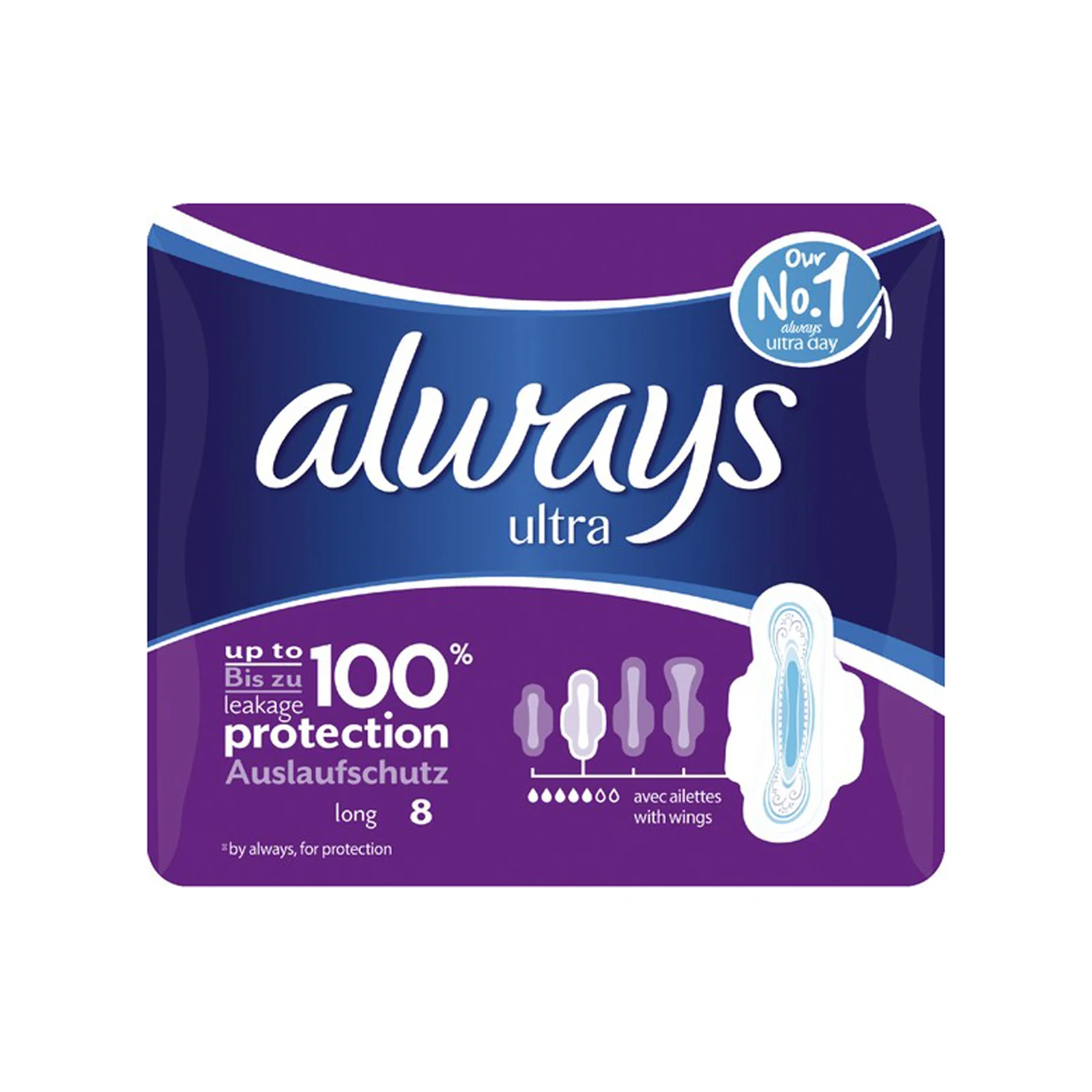 ALWAYS ONM Ultra Long Plus 100_ protection (8 τεμ) Κ.Ε - Image 2