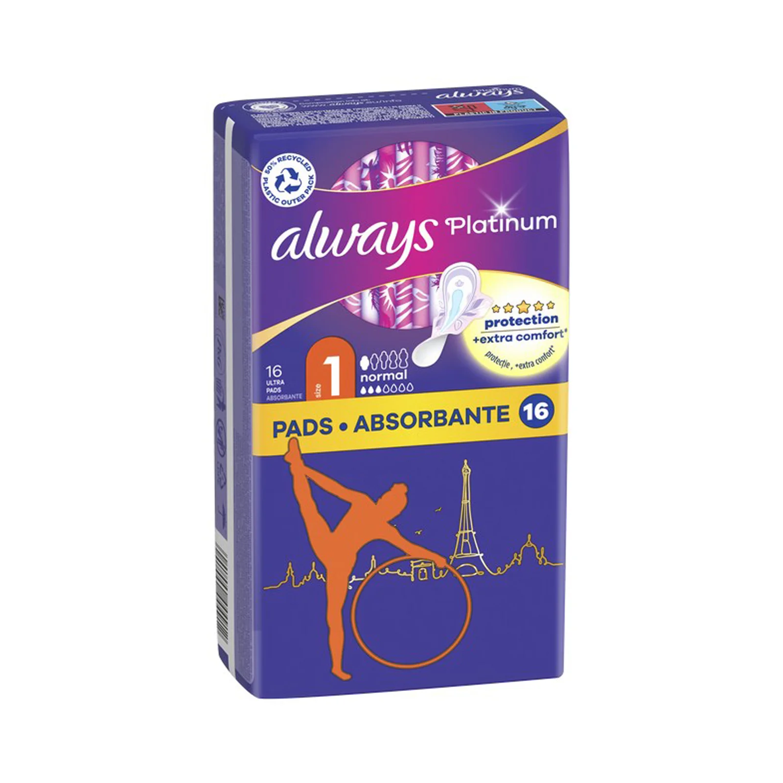 ALWAYS Platinum Ultra Normal Plus Σερβιέτες 16τεμ - Image 2