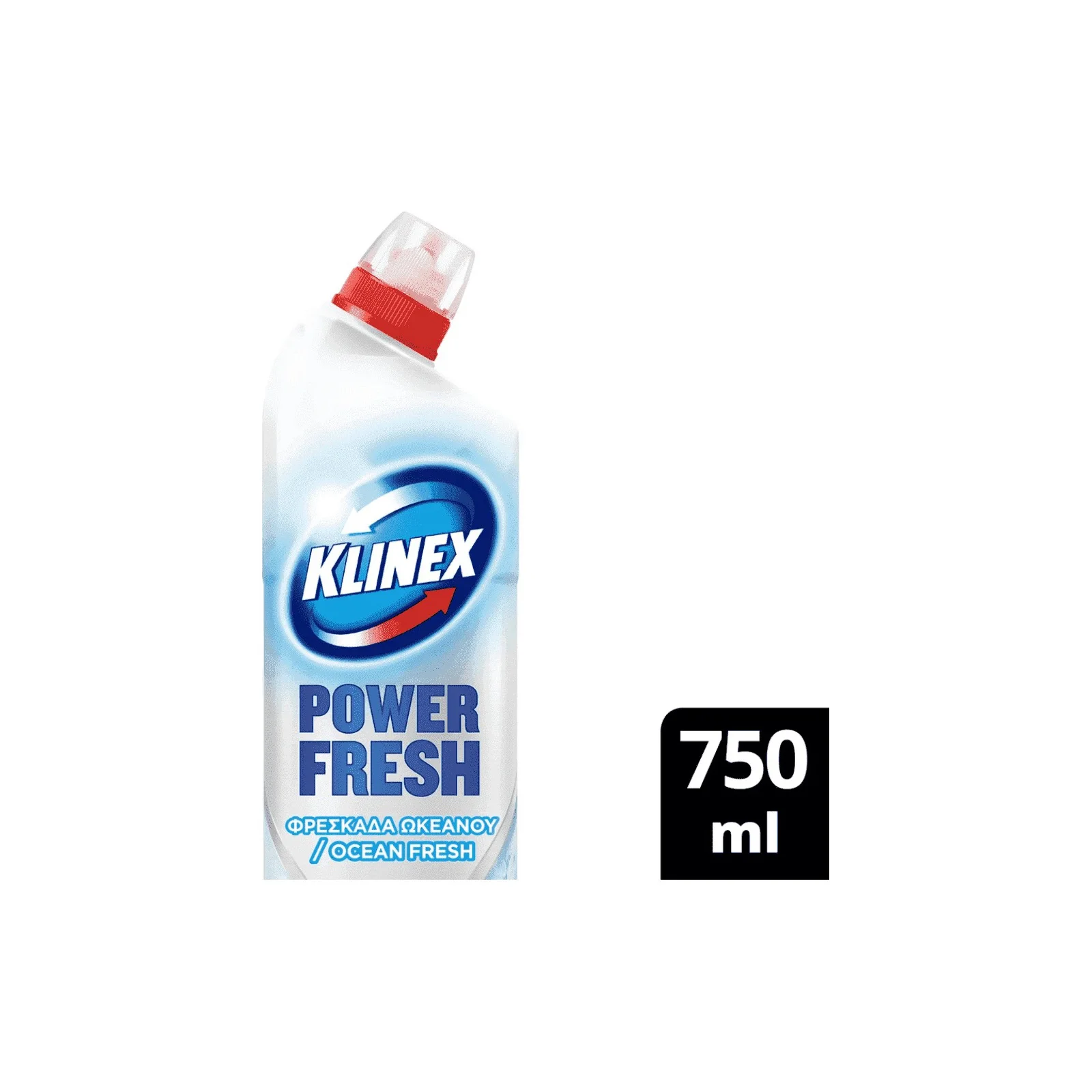 KLINEX WC Gel Φρεσκάδα Ωκεανού 750ml - Image 3