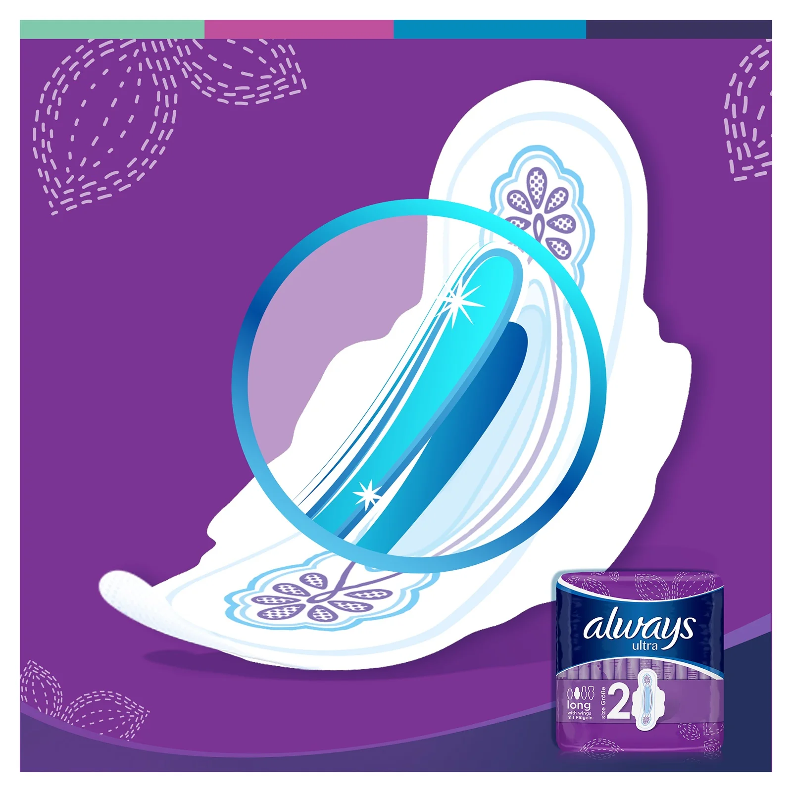 ALWAYS ONM Ultra Long Plus 100_ protection (8 τεμ) Κ.Ε - Image 5