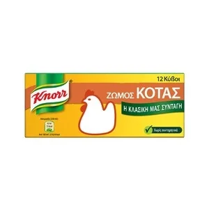 KNORR Ζωμός Κότας Σε Κύβους 120γρ - Image 14
