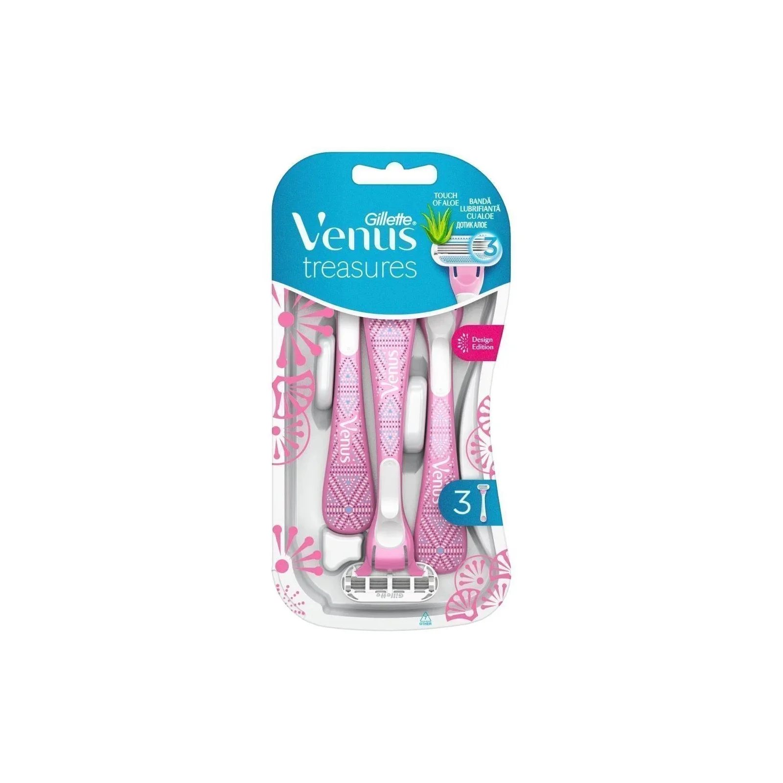 GILLETTE Venus Treasures Μιάς Χρήσης 3τεμ