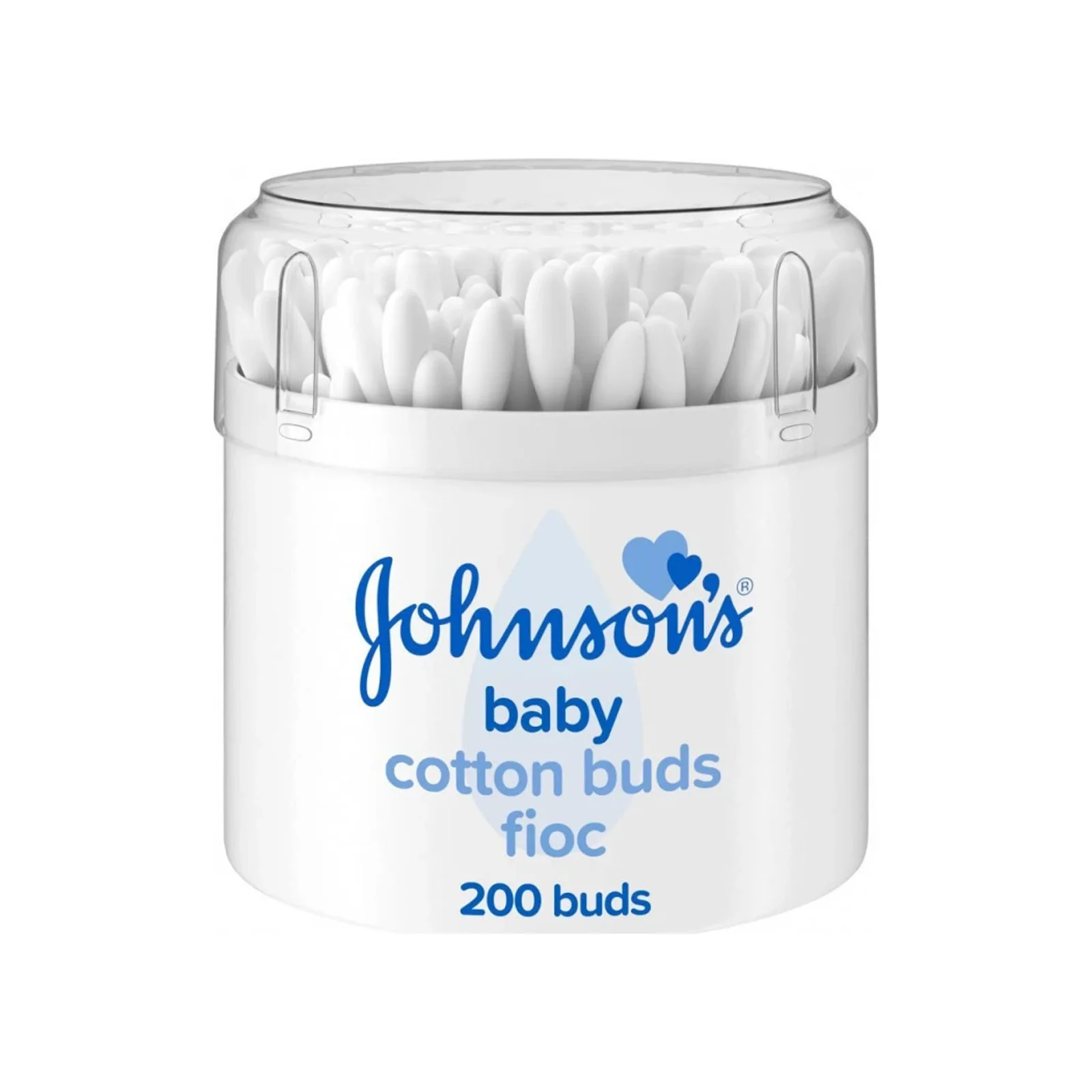 JOHNSON_S Cotton Buds Μπατονέτες Βαζάκι 200τεμ