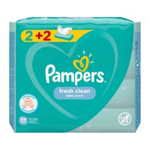 PAMPERS Μωρομάντιλα Fresh Clean 2-52 +2 δωρο