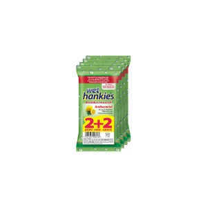 WET HANKIES Αντιβακτηριδιακά Λεμόνι (2+2)