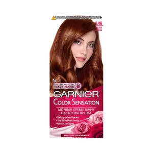COLOR SENSATION _ Βαφή Μαλλιών Σετ 6.46 Έντονο Κόκκινο Κεχριμπαρί 1 Τεμ