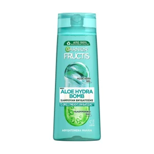 GARNIER Fructis Aloe Hydra Bomb Σαμπουάν Ενυδάτωσης για Αφυδατωμένα Μαλλιά Vegan 400ml