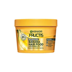 GARNIER Μάσκα Μαλλιών για Θρέψη 3 σε 1 με Μπανάνα