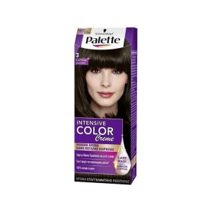 PALETTE Intensive Color Creme Βαφή Μαλλιών 3 Καστανό Σκούρο 50ml