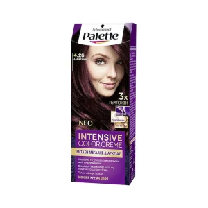 PALETTE Intensive Color Creme Βαφή Μαλλιών 4.26 Δαμασκηνί 50ml