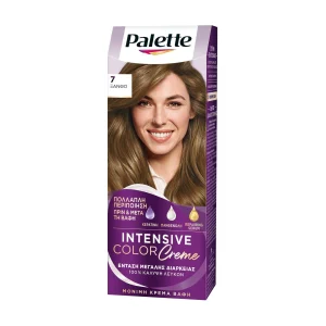 PALETTE Intensive Color Creme Βαφή Μαλλιών Νο7 Ξανθό