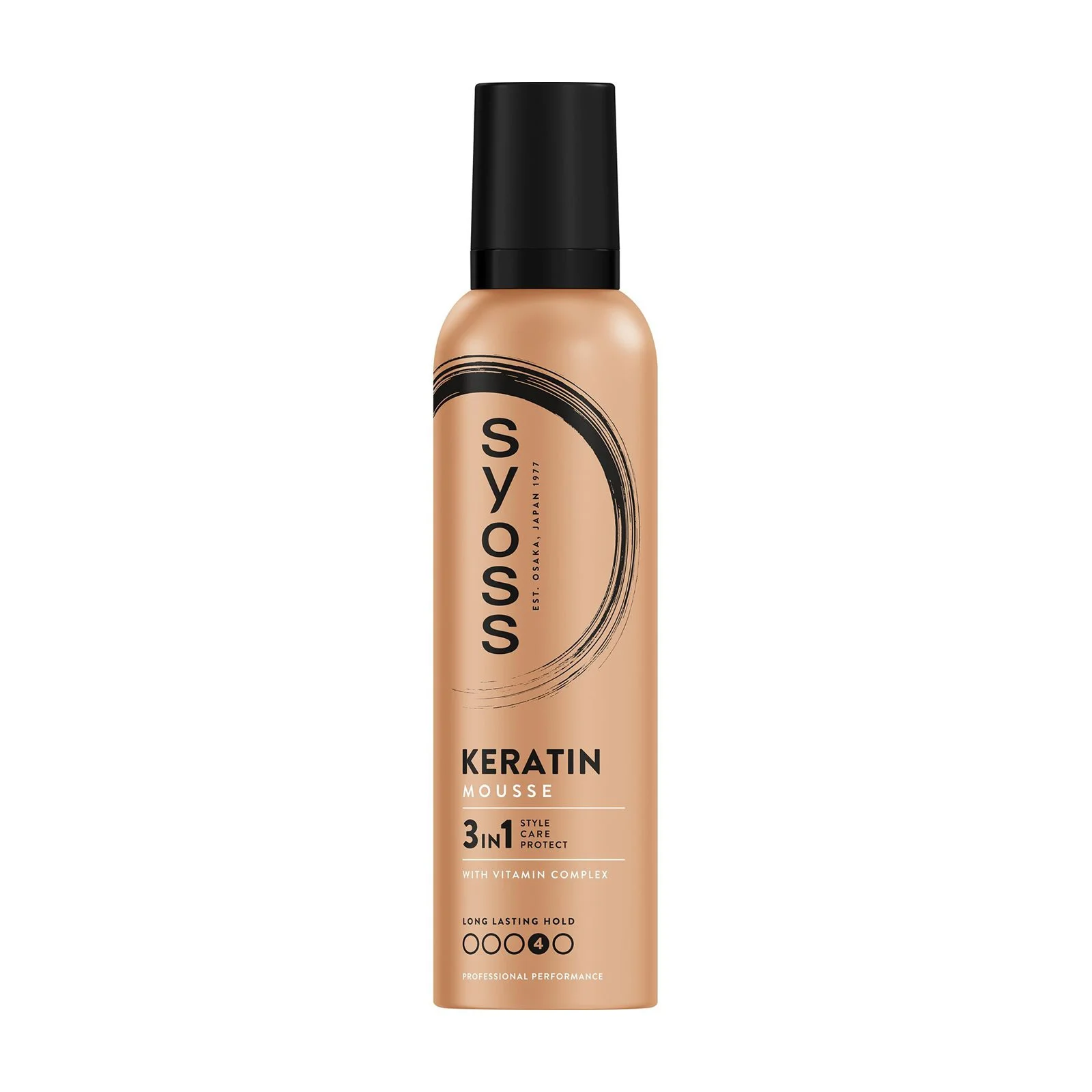 SYOSS Keratin Αφρός Μαλλιών με Έξτρα Δυνατό Κράτημα 250ml