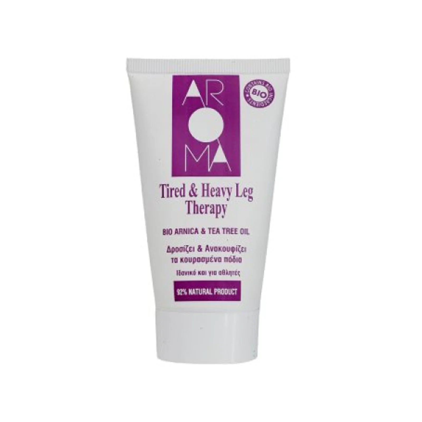 AROMA Bio Κρέμα ποδιών tired & heavy leg therapy 75ml