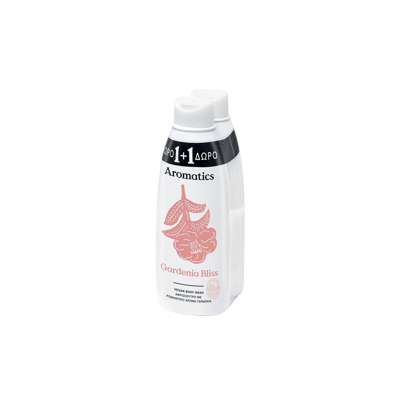 AROMATICS Αφρόλουτρο Gardenia Bliss 650ml 1+1 Δώρο