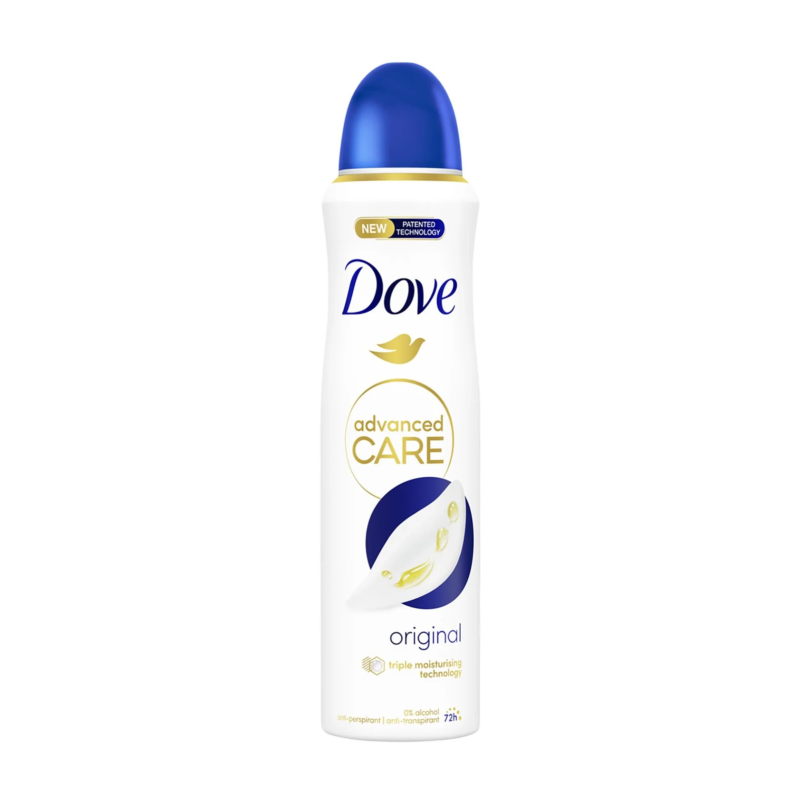 DOVE Advanced Care Αποσμητικό Σπρέι Original 150ml