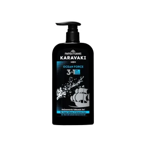 KARAVAKI MEN 3σε1 ΑΦΡΟΛΟΥΤΡΟ OCEAN FORCE 550ml