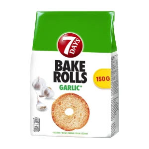 7 DAYS Bake Rolls Σκόρδο 150g