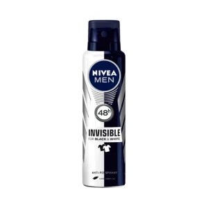 NIVEA Men Invisible for Black & White Anti-perspirant Αποσμητικό 48h σε Spray 150ml