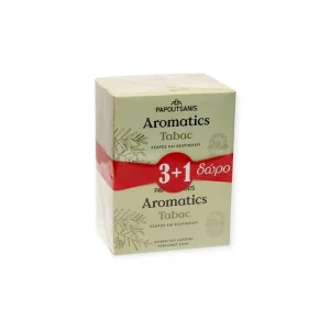PAPOUTSANIS Bar Aromatics Tabac Μπάρα Σαπουνιού