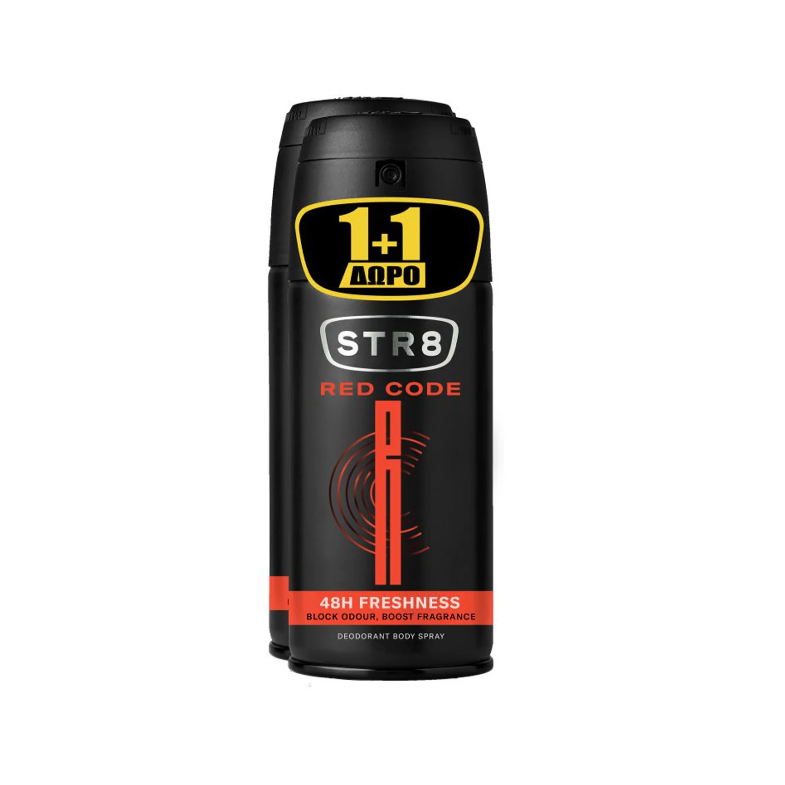 STR8 Αποσμητικό Spray Red Code 150ml 1+1 Δώρο