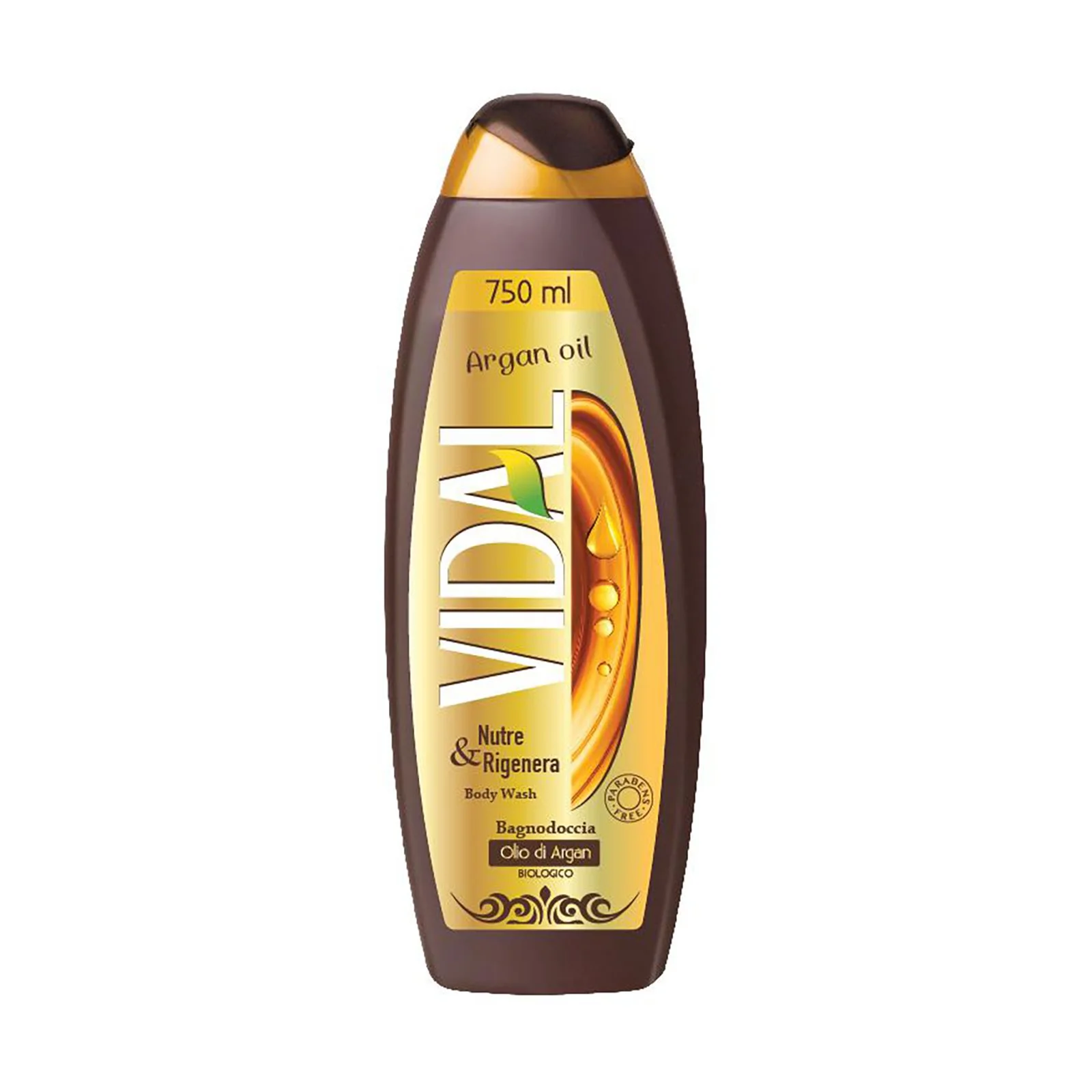 VIDAL Αφρόλουτρο Argan Oil 750ml