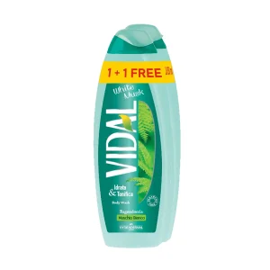 VIDAL Αφρόλουτρο White Musk 750ml +1 Δώρο